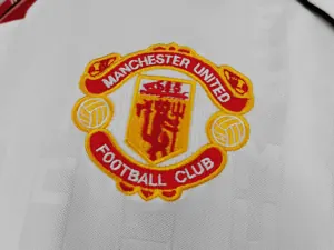 88-89 Manchester United away white 4