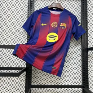 25-26 Barcelona x Dellafuente Home Kit Football T-Shirt AAAAJersey Supply Yupoo