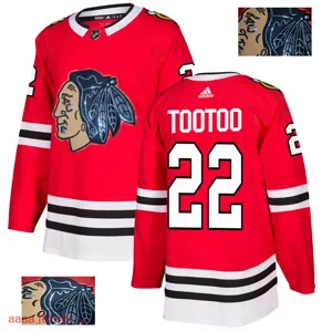 2018 Chicago Blackhawks ice hockey jersey M-3XL 芝加哥黑鹰队时尚亮片款冰球服 6