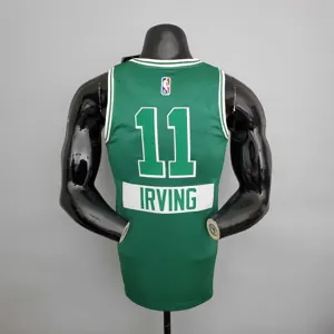 2022 season irving#11 Celtics City Edition Green 3