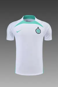 22-23 Inter Milan Training Wear Short Sleeve Kit White 12