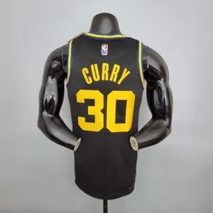 2022 75th Anniversary Curry #30 Warriors City Edition Black 6