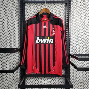 07-08 AC Milan home long sleeve
