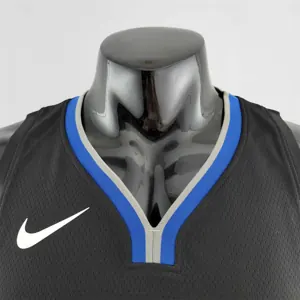 2020 KUMINGA#00 Warriors City Edition Black and Grey NBA Jersey 1