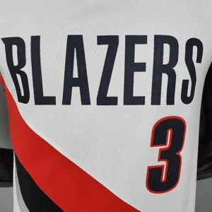 2021 McCOLLUM#3 Trail Blazers Home White 5