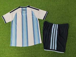 2026 World Cup Argentina Home Kid Kits Player Version Children Sets AAAAJersey Supplier Yupoo 5