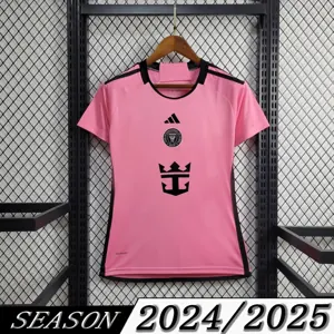 24-25 Inter Miami Woman Home Shirt Jersey Supplier Yupoo 4