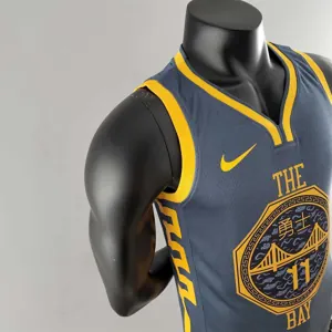 2018 HOMPSON #11 Golden State Warriors Grey NBA Jersey 6