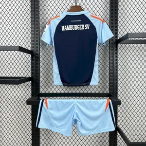 25-26 Hamburger SV Pre-Match Kid Kits Youth Apparels AAAAJersey Wholesale Yupoo 5