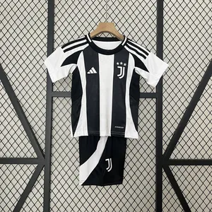 24-25 Juventus Home Kid Kits Youth Apparels AAAAJersey Wholesale Yupoo SIZE：16-28