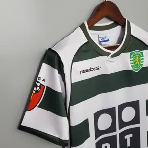 01-03 Sporting Lisbon Home Retro Kit Vintage Shirt Football Jerseys Yupoo 3
