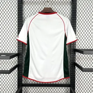 2002 Mexico Mens Away Football Retro Kit Vintage T-Shirt AAAAJersey Wholesale Yupoo 8 8