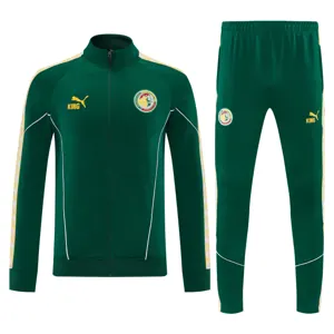 2026 Senegal Mens Green Kit Full Zipper Jacket Football Tracksuit Yupoo 4 4