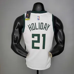2021 HOLIDOAY#21 BUCKS Home White 3