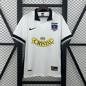 97-98 Colo Colo Home Retro Kit Vintage Shirt AAAAJersey Dropship Yupoo
