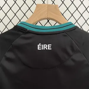 2023 Ireland third black kid kit Best Soccer Jersey 2