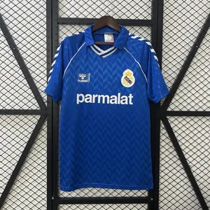86-88 Real Madrid Away Retro Kit Vintage Shirt AAAAJersey Dropship Yupoo