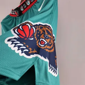 Memphis Grizzlies NBA Shorts Green 3