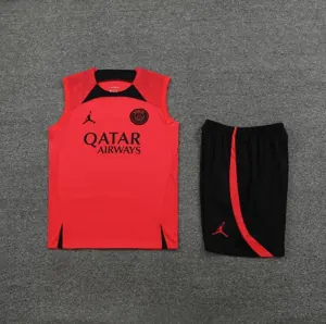 23-24 PSG Training Vest Kit S-XXL Soccer Jerseys 1