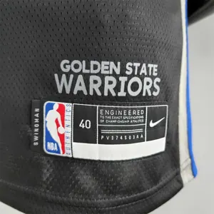 2020 THOMPSON #11 Warriors City Edition Black &amp; Grey NBA Jersey 8