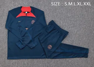 23-24 PSG Long Sleeve Training Suit Yupoo 1