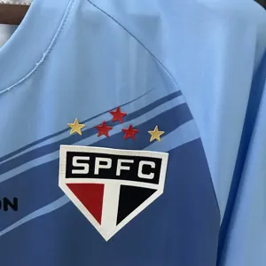 25-26 Sao Paulo Goalkeeper Blue Shirt Soccer Uniform AAAAJersey Dropship Yupoo 5