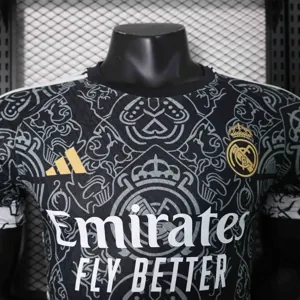 23-24 Real Madrid Special Edition Black Player Version Concept Kit Football AAAAJersey Supplier 3