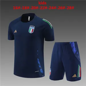 2024 Italy Kids Training Soccer Jerseys Football Shirts