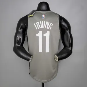 Irving #11 Brooklyn Nets City Edition Gray 6