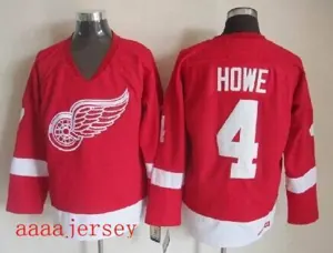Detroit Red Wings retro ice hockey jersey M-3XL 底特律红翼队复古冰球服 8