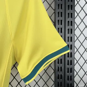 2026 World Cup Brazil Home Yellow Soccer Shirt Fan Version 10