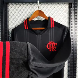 19-20 Flamengo Black Long Sleeve 1