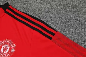 Manchester United Polo red crew neck 4