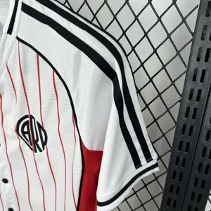 25-26 River Plate Baseball Uniform Football Kit AAAAJersey Supply Factory Yupoo 5