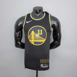 2022 75th Anniversary Thompson #11 Warriors City Edition Black
