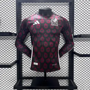 2024 Mexico Home Long Sleeve Kit Player Version Shirt Jerseys Supllier Yupoo