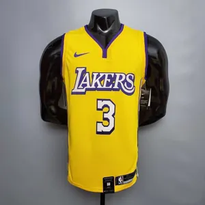 DAVIS #3 Lakers V-neck City Edition yellow