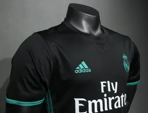 17-18 Real Madrid Away Retro Kit Vintage Player Version Sino Shirt AAAAJersey Dropship Yupoo 1