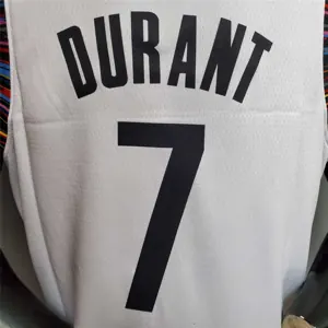 Durant #7 Brooklyn Nets City version white 1