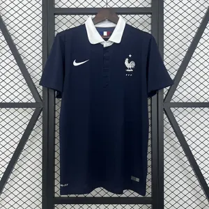 2014 France Home Retro Kit Vintage Shirt AAAAJersey Dropship Yupoo