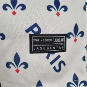 PSG Polo Jordan co branded white 3