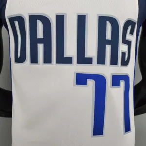 75th Anniversary Doncic#77 Lone Ranger White 5