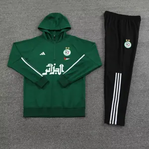 23-24 Algeria Hoodie Long Sleeve Training Suit Yupoo 2