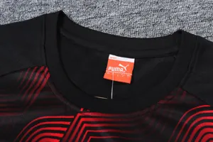 24-25 AC Milan Red and Black Training Suits Soccer Jerseys Yupoo 1