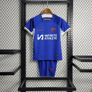 23-24 Chelsea home kids size 16-28 Soccer Jerseys