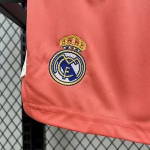 25-26 Real Madrid Orange Goalkeeper Kid Kits Youth Apparels Sino AAAAJersey Supply Yupoo 6