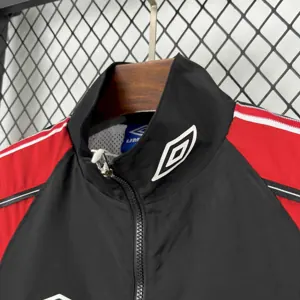 24-25 Manchester United Black&Redl Windbreaker Jacket AAAAJersey Supplier Yupoo 4