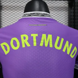 25-26 Dortmund Purple Kit Special Edition Player Version Soccer AAAAJersey Yupoo 2