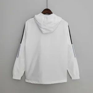 22-23 Real Madrid white windbreaker 5