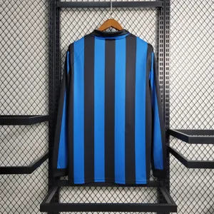 1988 Retro Inter Milan home long-sleeved Size S-XXL 1